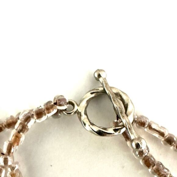 Beaded collar stone choker necklace - Picture 7 of 11